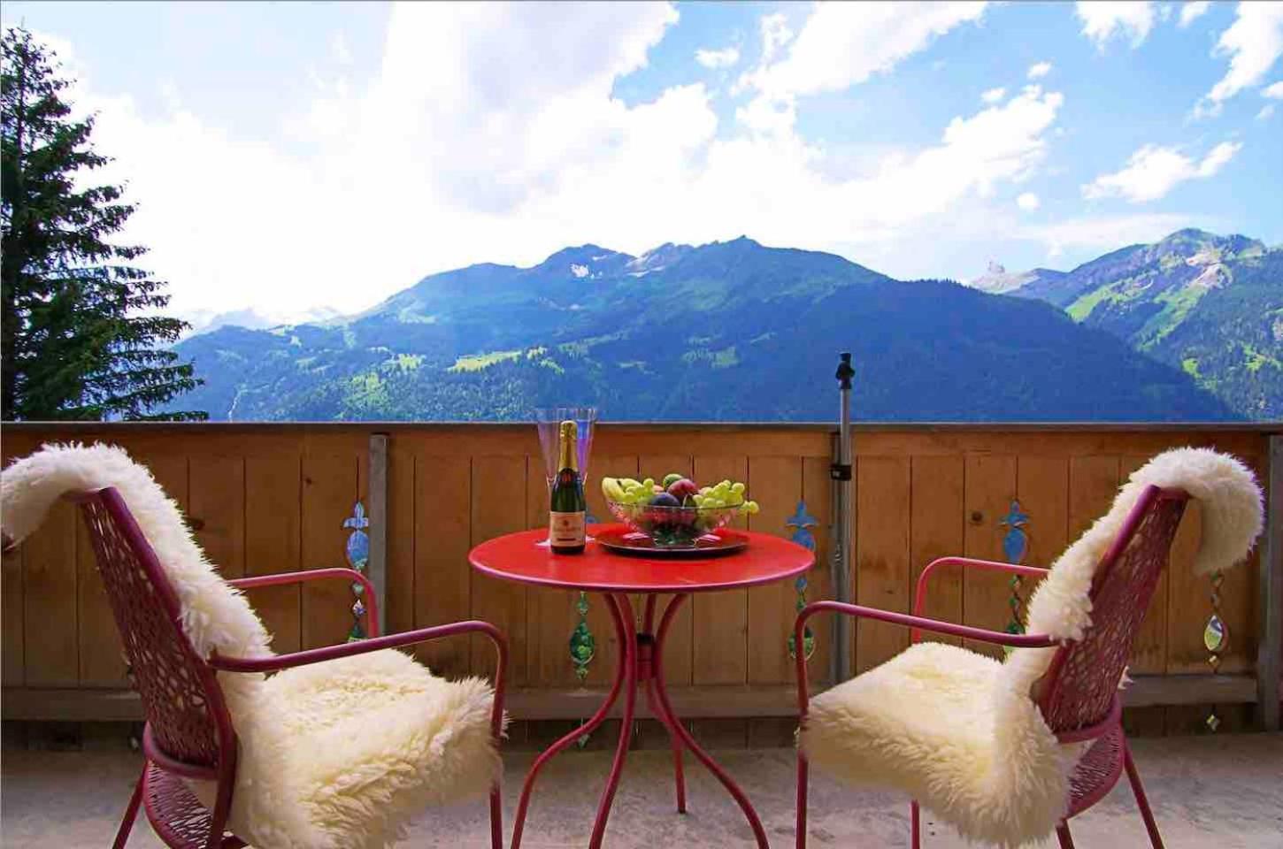 Holiday Flat #1, Chalet Aberot, Wengen, Switzerland Exterior photo