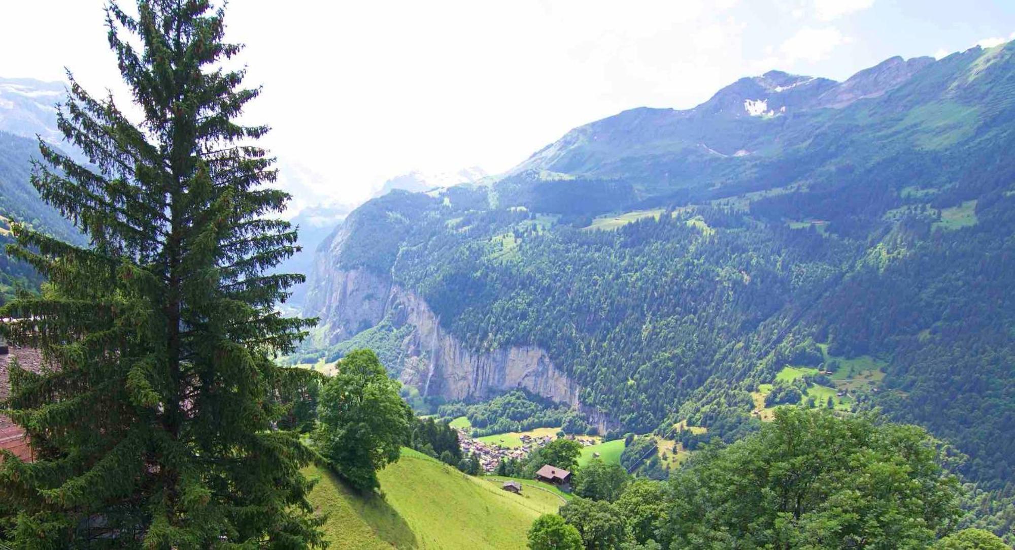 Holiday Flat #1, Chalet Aberot, Wengen, Switzerland Exterior photo